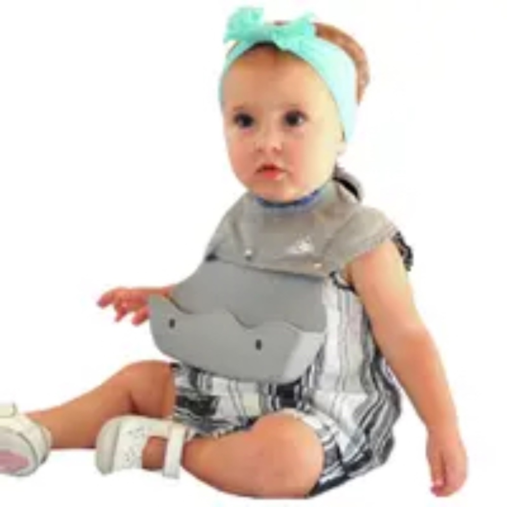 The Freddie Bib (Gray) NEW